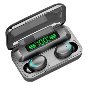 F9 A Plus TWS Wireless Earbuds – Waterproof, HD Calling & LED Display with power Bank